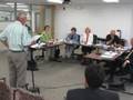 Henry VanDixhorn, College Park Owner Addressing the Board
