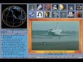 The Shuttle Landing Site From Space Adventure MS-DOS/Packard Bell Version