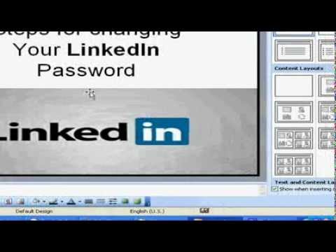 how to reset linkedin password