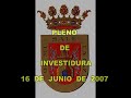 Olvera (Cádiz): Pleno constitución ayuntamiento 2007 6/6
