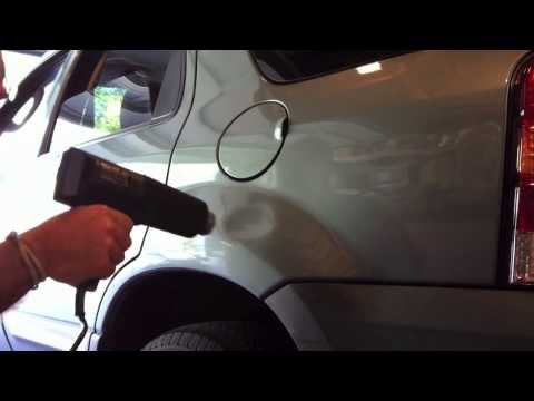how to fill dents on a car