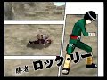 naruto: narutimate hero 3 rock lee vs gaara 2