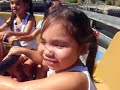 pumpkin calie lilia cory gets wet!