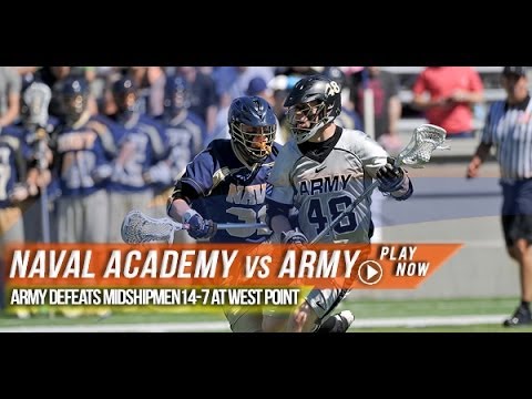 Navy vs Army | 2014 Lax.com College Highlights