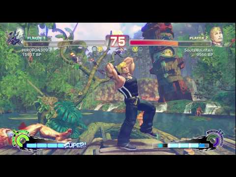 SSF4 - HIROPON (Seth) VS. SoutaMountain (Cody)