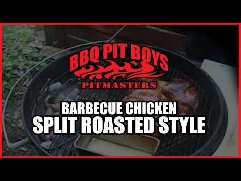 BBQ Chicken Split Roasted Style Barbecue Recipe