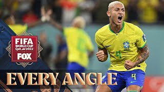 Richarlison shows his versatility and scores with STYLE for Brazil against South Korea | Every Angle by FOX Soccer
