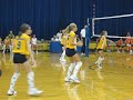 1st 7th grade volleyball game 8/28/08
