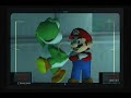 in the laboratory room, you'll find a nintendo gamecube, a wireless gamecube controller, and a mario and yoshi figures. if you shoot mario, he'll make a 1up sound and restore health if you shoot yoshi, he'll say 