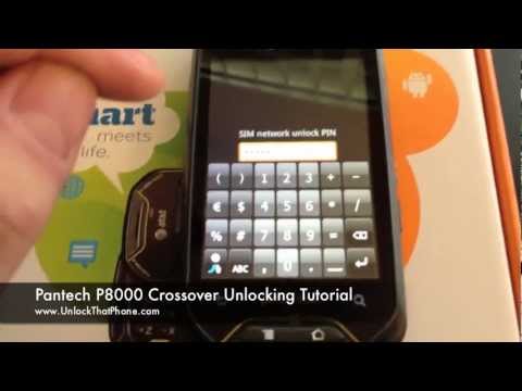 How to Unlock Pantech Crossover P8000 with Code + Full Unlocking Tutorial!! at&t rogers bell orange