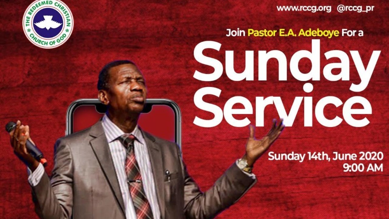 RCCG June 14th 2020 Sunday Service by Pastor E. A. Adeboye