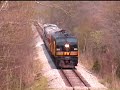 Two rare locomotives in action. EMD & ALCO cab unit...