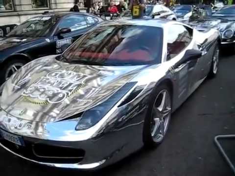 Ferrari 458 Italia Chrome