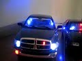 1/18 Scale Unmarked Police Dodge Ram Working Lights
