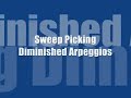 Theodore Ziras Free Lessons-Diminished SweepPicking
