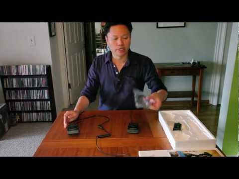 how to adjust gain on sennheiser ew100