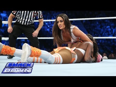WWE divas fighting each other