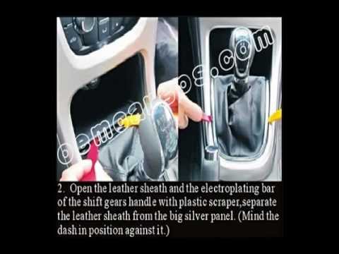 how to install car dvd stereo player on buick excelle