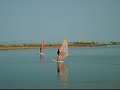 Nijs & Ian second windsurf lesson Nijs & Ian second windsurf lesson