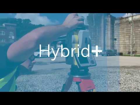 Carlson Hybrid+ | Survey with GNSS and a Robotic Total Station AT THE SAME TIME