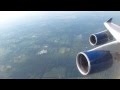 Delta 747-400 Takeoff Detroit Metropolitan Airport