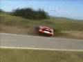 Peugeot capotando em corrida