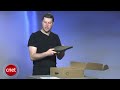 Seth Rosenblatt unboxes Google's first laptop featuring the new Chrome operating system. Live Link: cnettv.cnet.com