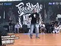 robot dance on the stage