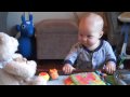 max talking to his bear