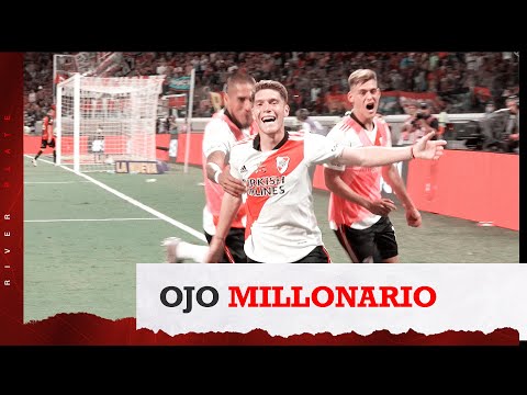 Los cuatro goles del campeón frente a Colón