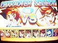 complete attack moves for yuka in practice mode. also all of her specials are shown. please note: her last secret buster is nearly impossible to obtain to be used in other modes. this can only be performed in training mode. secret busters are obtained by playing tournaments, and with yuka i have played over 500 tournaments(from years of playing the game) and still do not have this secret buster.