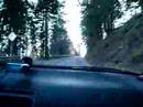 300zx Twin Turbo. Driving up a twisty hill.