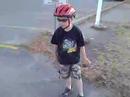 Cameron Practicing his Dance Routine