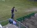 Front flip gone wrong