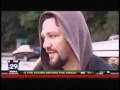 Bam Margera visits Ryan Dunns crash site