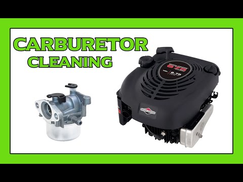 how to clean carburetor on lawn mower