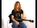 Dave Mustaine - Guitar Lesson Dave Mustaine - Guitar Lesson