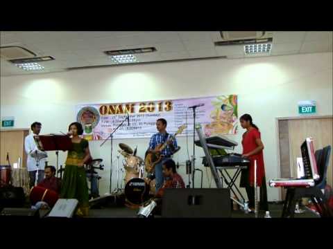Amritha Sings Mahaganapathim @Punggol Onam 2013