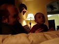 mommy   daddy playing peek a boo with christopher 2005
