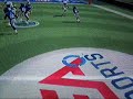 Madden 09 for WII Weird Glitch - Throwing through penis ?