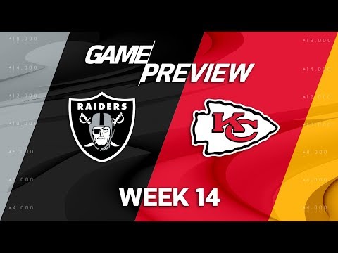 Video: Oakland Raiders vs. Kansas City Chiefs | NFL Week 14 Game Preview | NFL Playbook