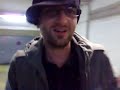 Christophe Willem dans le parking de la Gare d\