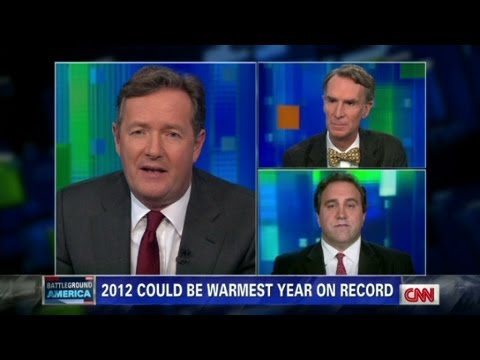 Climate Skeptic - On opposite ends of the issue, Bill Nye and Marc Morano debate Global Warming, and CO2 For more CNN videos on YouTube, check out http://www.youtube.com/cnn O...