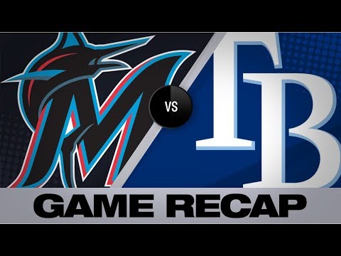 Video: Adames' go-ahead HR in 8th paces Rays to win | Marlins-Rays Game Highlights 8/3/19