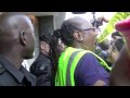 Civil Disobedience at Health Insurance Fat Cats' Confab