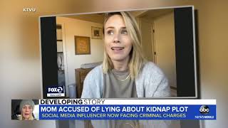 Influencer Accused of Lying About Kidnap Plot (America This Morning)
