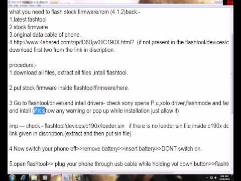 how to enable flash in sony xperia m