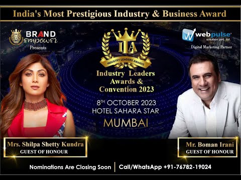 Mr Boman Irani & Mrs Shilpa Shetty Kundra Confirm Attendance to ILA 2023 as Guests of Honour