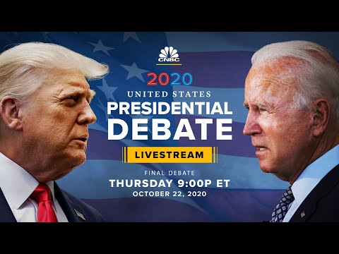 President Trump and former VP Joe Biden face off in final presidential debate — 10/22/20