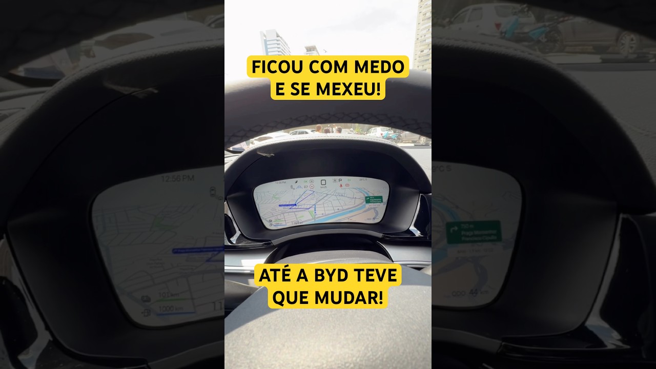 FICOU COM MEDO E TEVE QUE SE MEXER! #shorts #carros